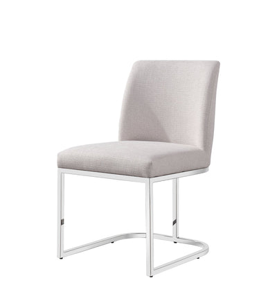 Alexa Light Beige Dining Chair - Al Rugaib Furniture