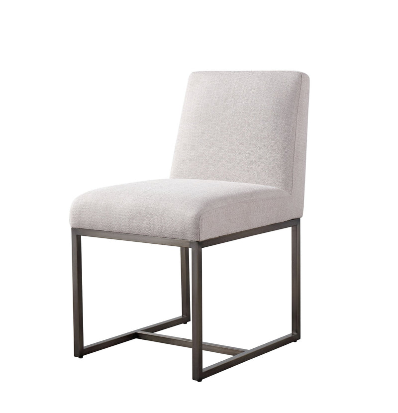 Alexa Light Beige Dining Chair - Al Rugaib Furniture