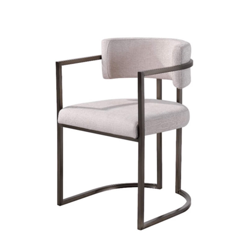 Alexa Neutral Chair - Al Rugaib Furniture