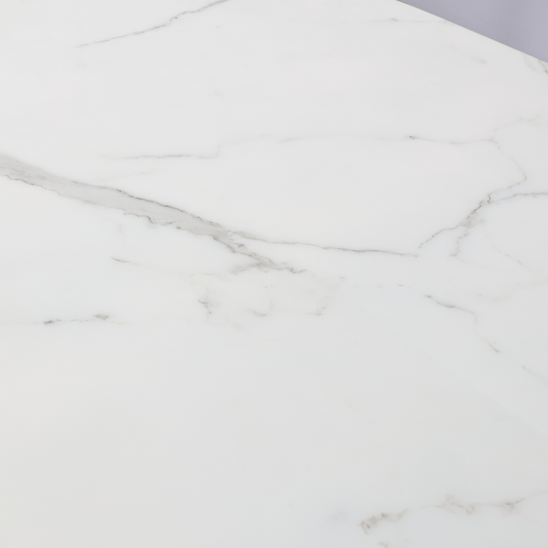 Alexa Oval Marble Dining Table - Al Rugaib Furniture