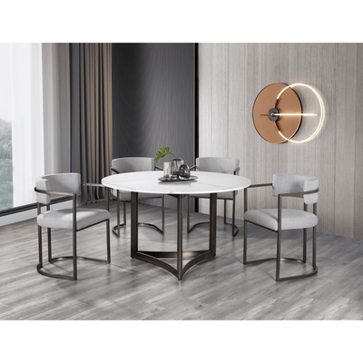 Alexa Round Dining Table - Al Rugaib Furniture