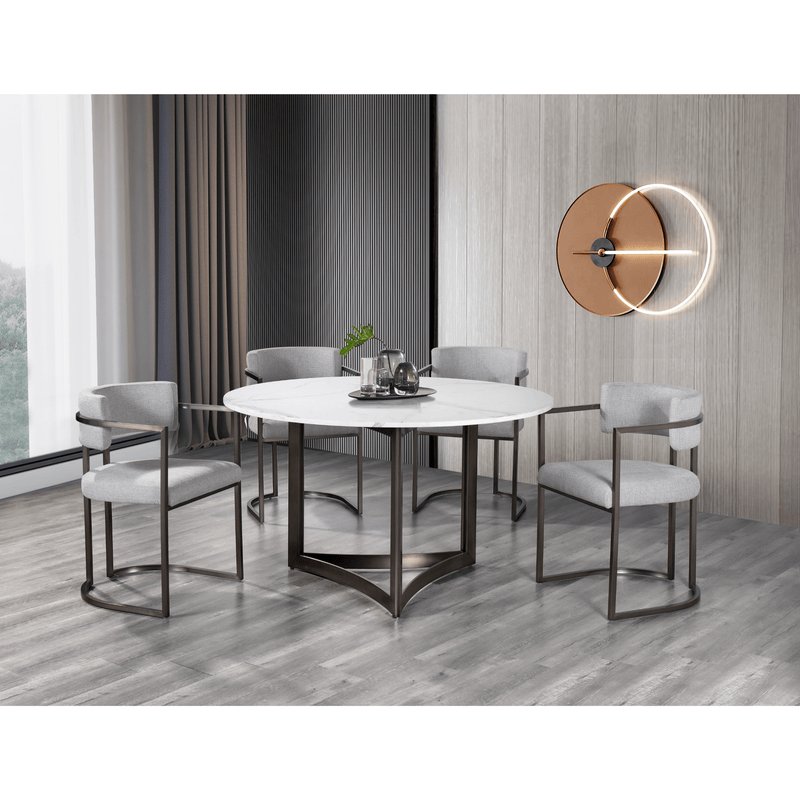 Alexa Round Dining Table - Al Rugaib Furniture