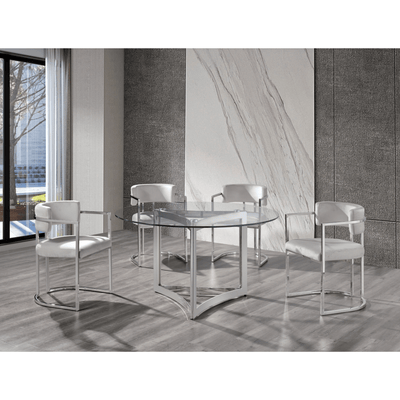 Alexa Round Dining Table - Al Rugaib Furniture
