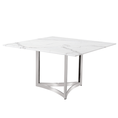 Alexa Square Marble Dining Table - Al Rugaib Furniture