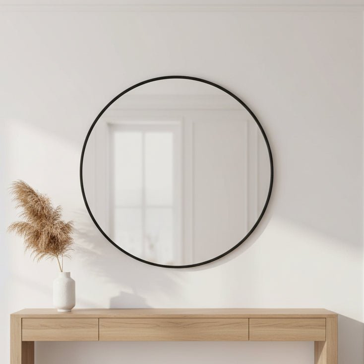 Alexo Black Square Mirror Mirrors| Uttermost