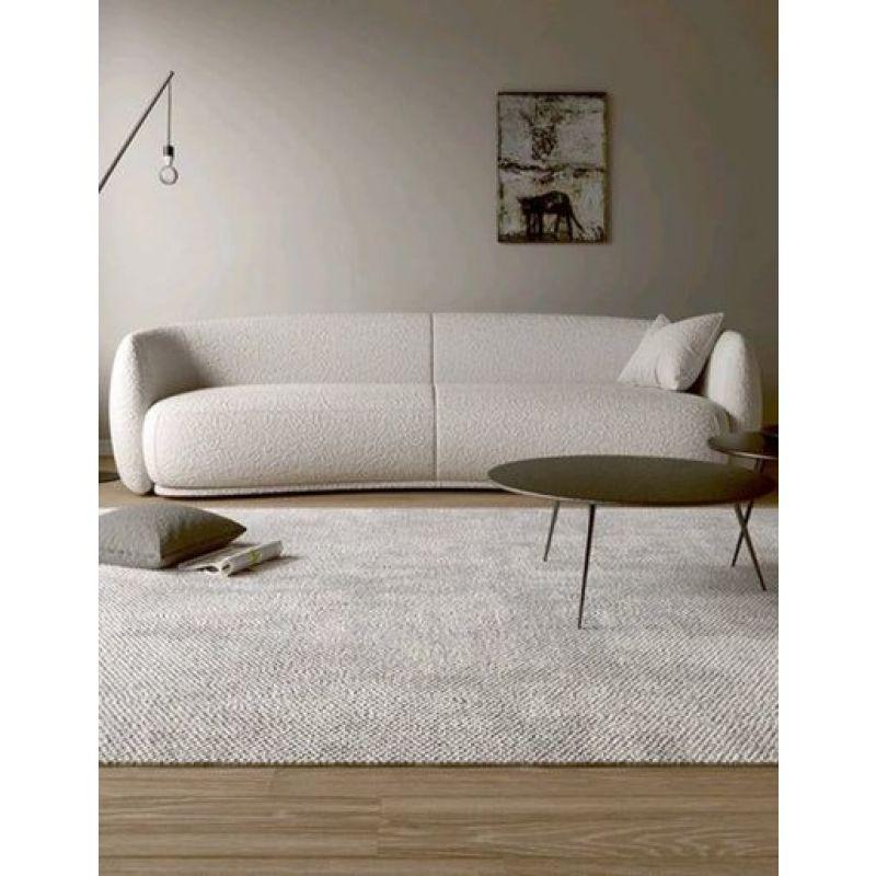 Alhome beige Boucle 3 Seater Sofa - 110110872 - Al Rugaib Furniture
