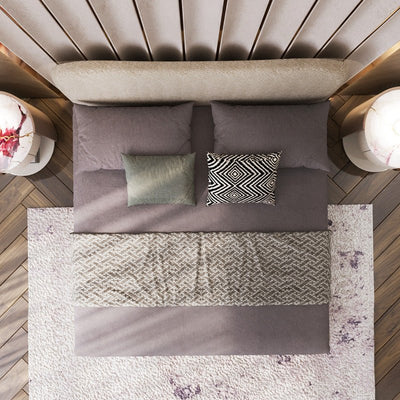 Alhome Chanel Bed - Al Rugaib Furniture