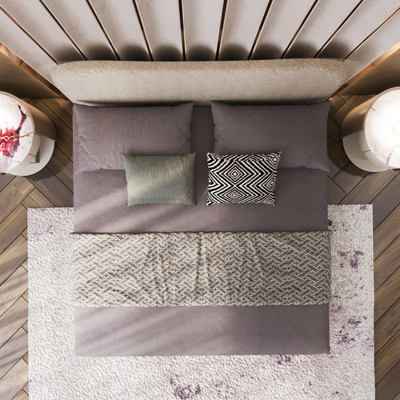 Alhome Chanel Bed - Al Rugaib Furniture