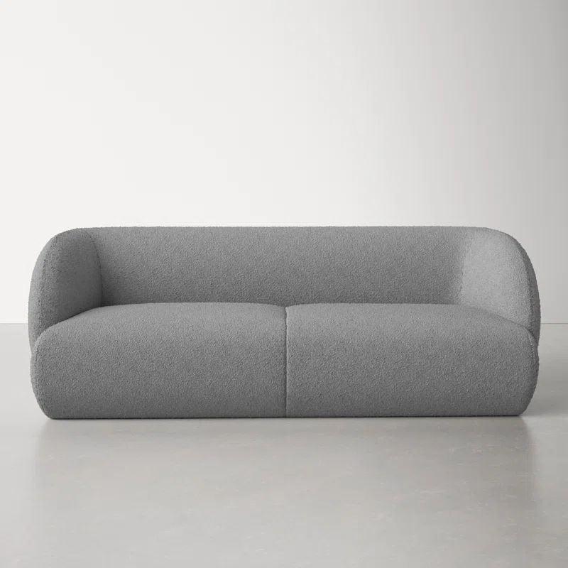 Alhome Gray Boucle 3 Seater Sofa - 110110875 Sofas & Loveseats| Alhome