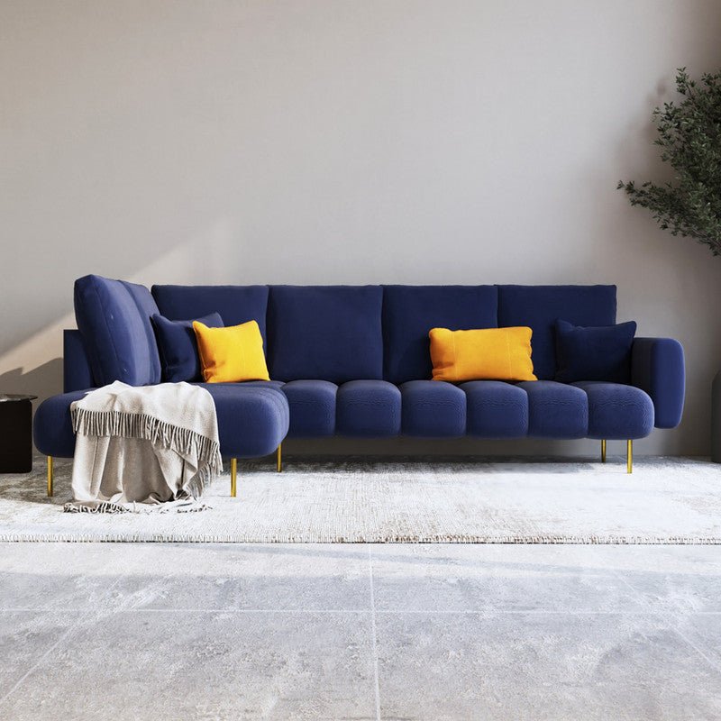 Alhome L - Shape Corner Sofa, Size 85 x 180 x 85 x 250 cm - a - Al Rugaib Furniture