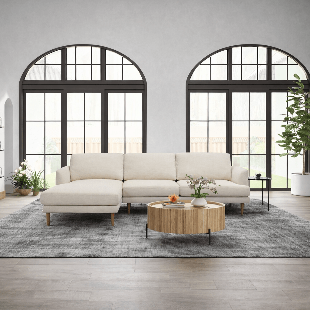 Alicante Beige Sectional Sectionals| Roots Furniture