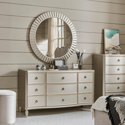 Alice King Bedroom with Two Free Gift GLASS TABLE LAMP - Al Rugaib Furniture