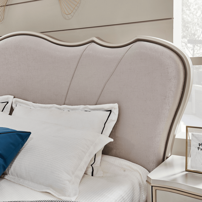 Alice King Bedroom with Two Free Gift GLASS TABLE LAMP - Al Rugaib Furniture