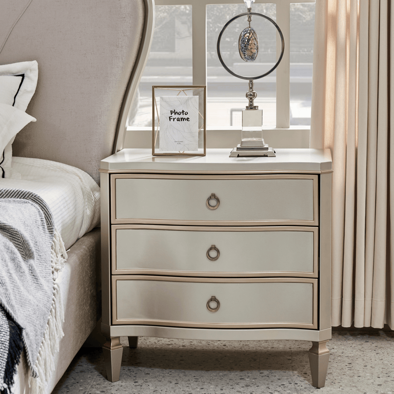Alice King Bedroom with Two Free Gift GLASS TABLE LAMP - Al Rugaib Furniture