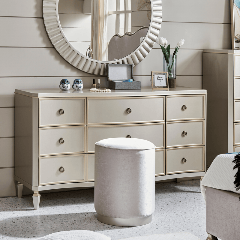 Alice King Bedroom with Two Free Gift GLASS TABLE LAMP - Al Rugaib Furniture