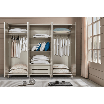 Alice King Bedroom with Two Free Gift GLASS TABLE LAMP - Al Rugaib Furniture