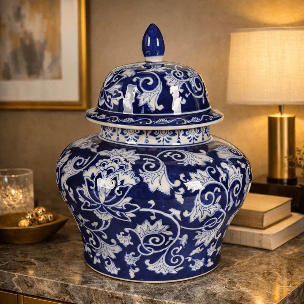 ALINE GINGER JAR Vases and Jars| Roots Furniture