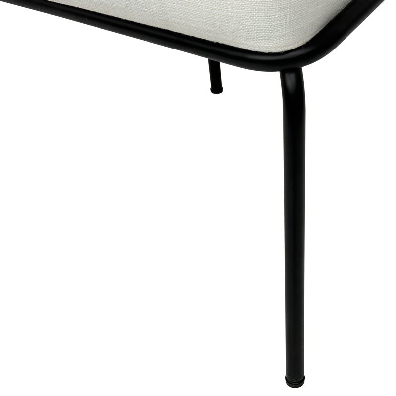 All Fabric Matte Black Dining Chair Dining Chairs| Roots Furniture