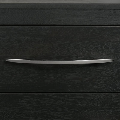 Allan 6 - Drawer Dresser in Black - Al Rugaib Furniture