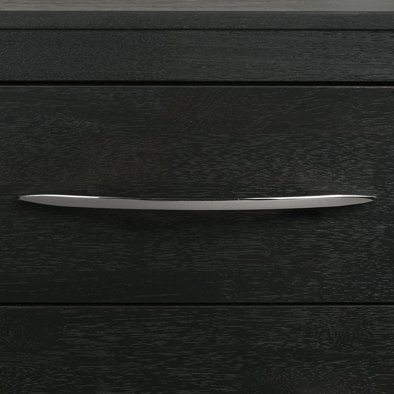 Allan 6 - Drawer Dresser in Black - Al Rugaib Furniture