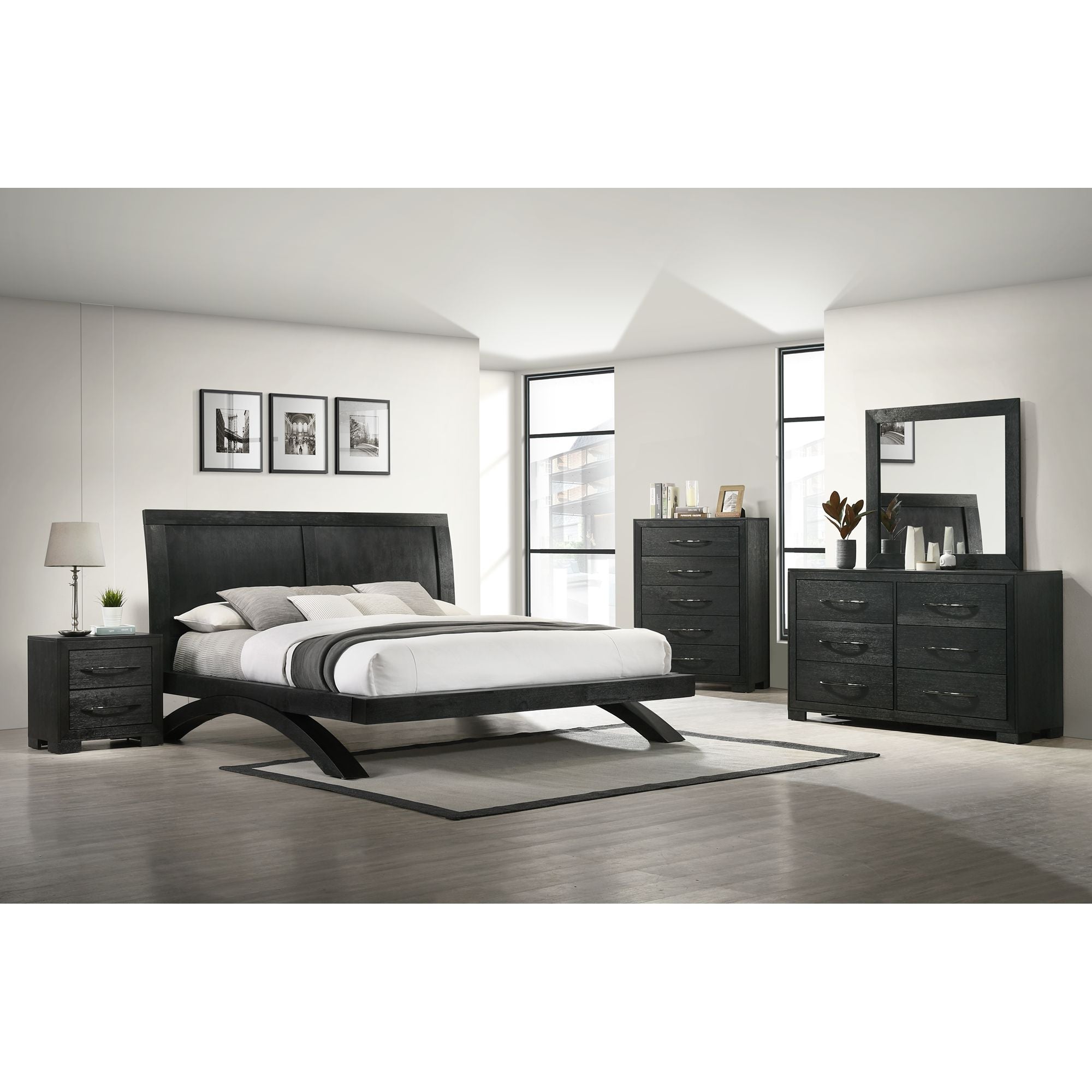 Allan 6-Drawer Dresser in Black Dressers| ROOTS FURNITURE