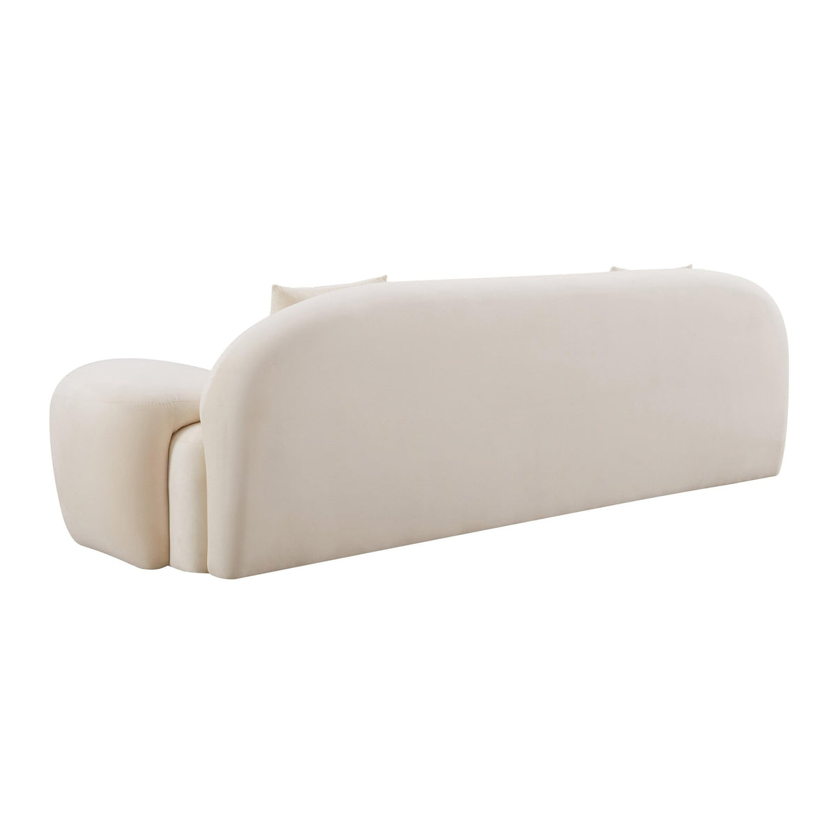 Allegra Cream Velvet Sofa Sofas & Loveseats| TOV