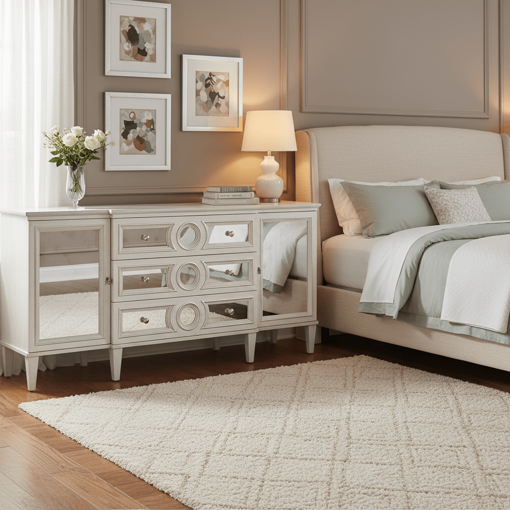 Allure Buffet Table Decors| Bernhardt
