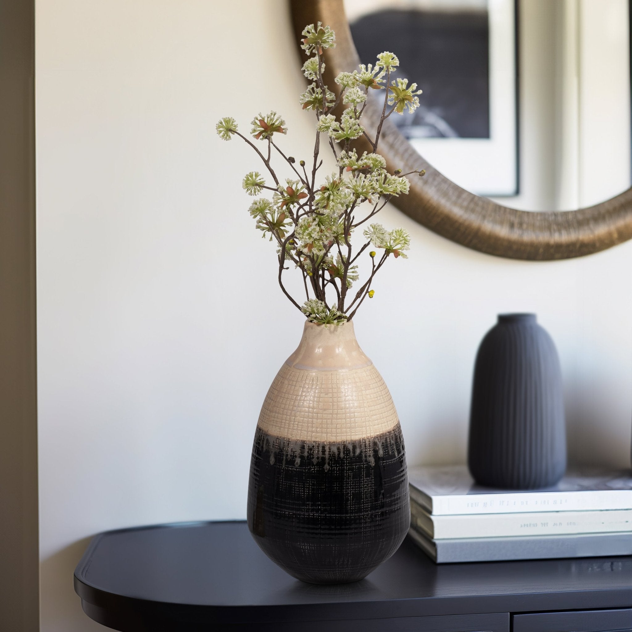 ALONDRA CERAMIC LIDDED JAR Vases and Jars| Sagebrook Home