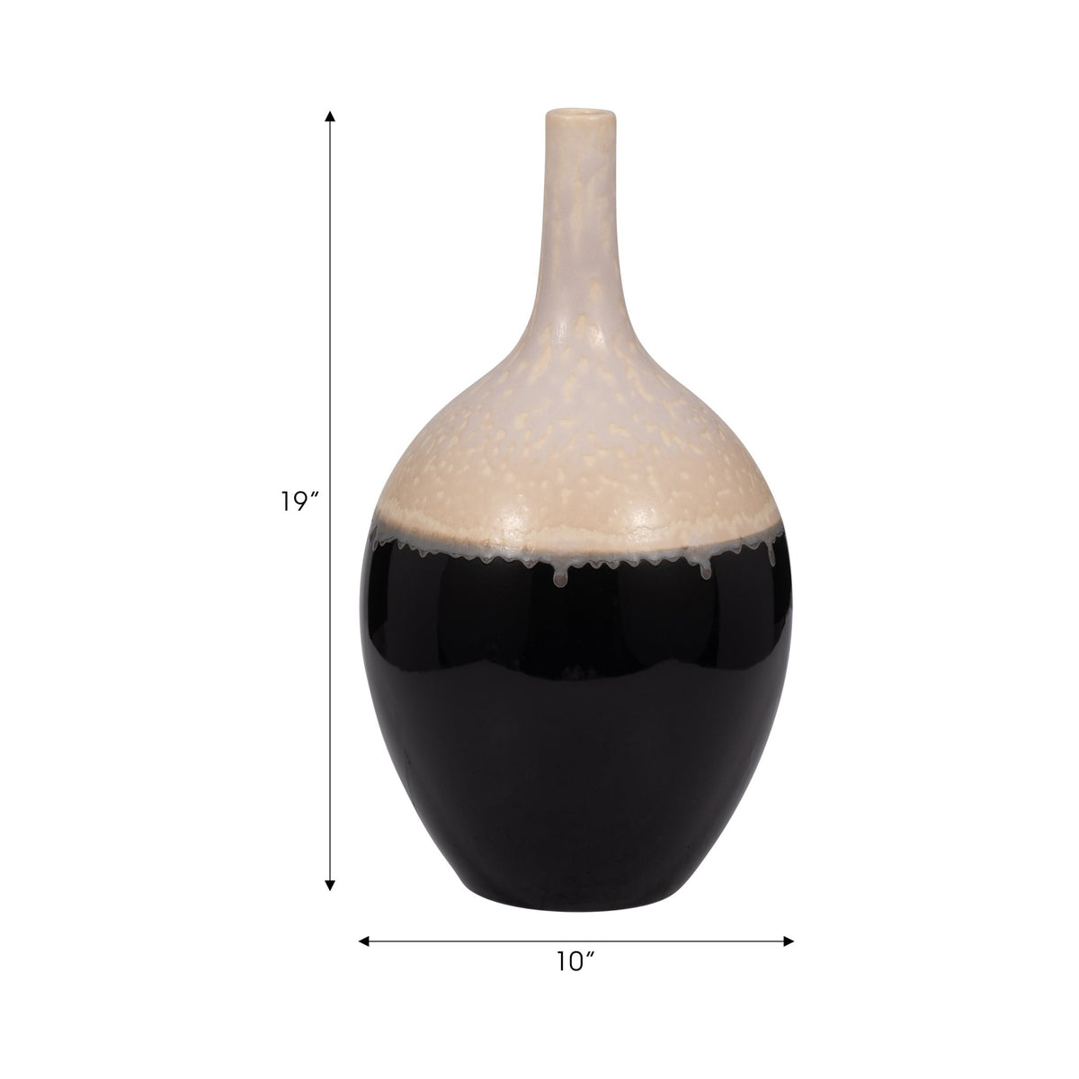 ALONDRA CERAMIC VASE Vases and Jars| Sagebrook Home