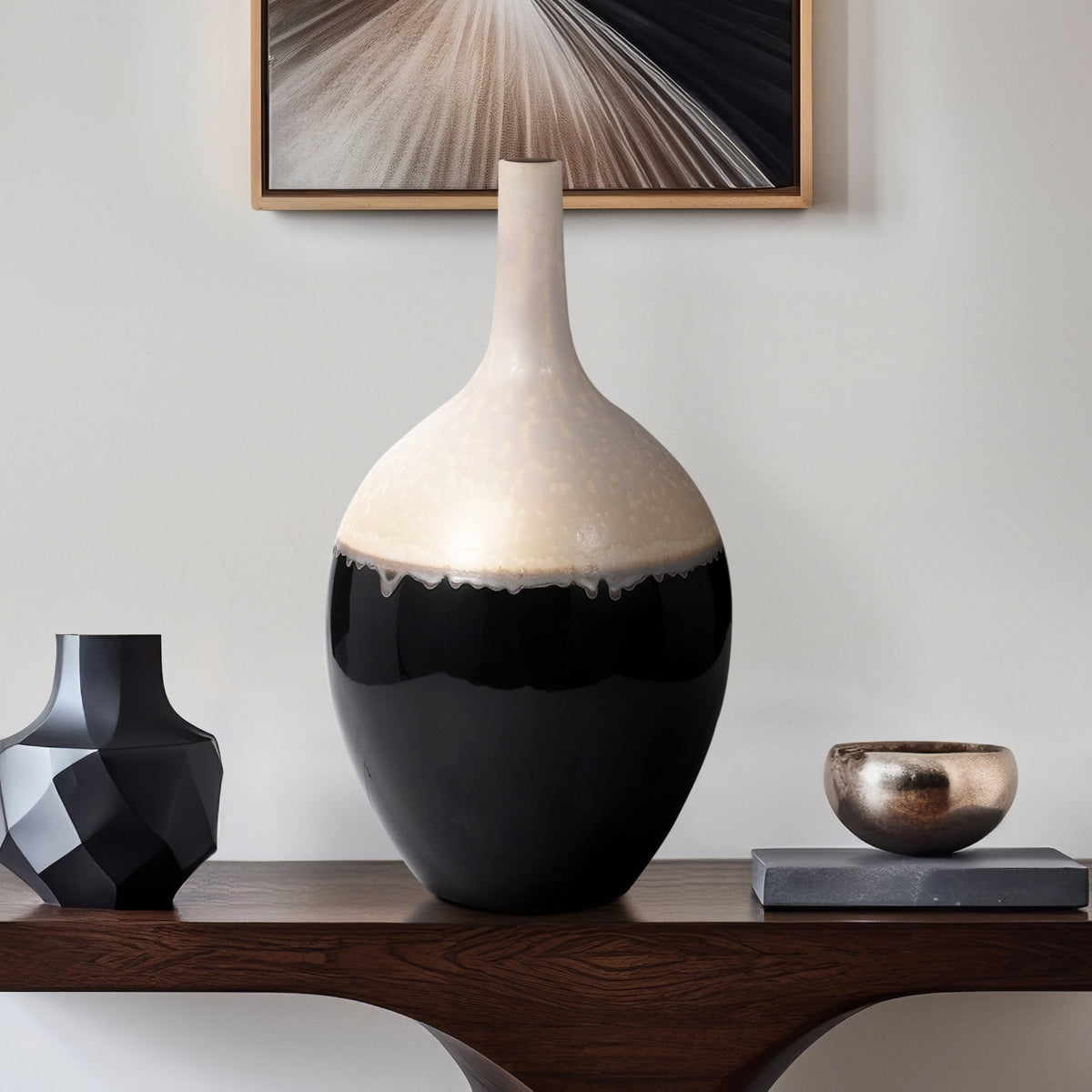 ALONDRA CERAMIC VASE Vases and Jars| Sagebrook Home