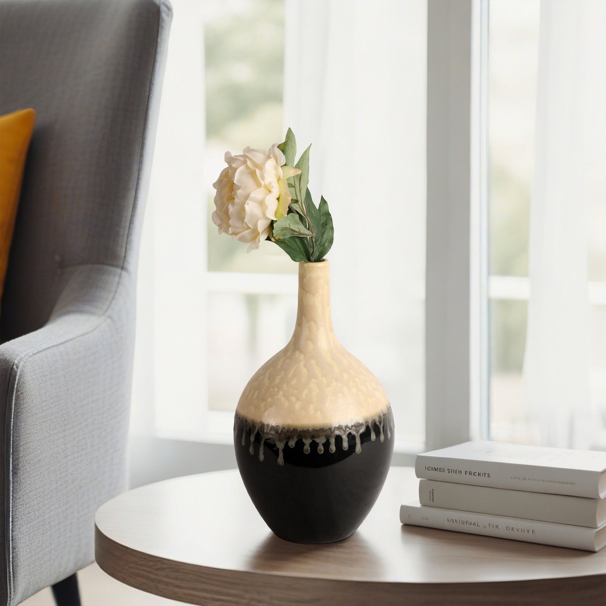 ALONDRA CERAMIC VASE Vases and Jars| Sagebrook Home
