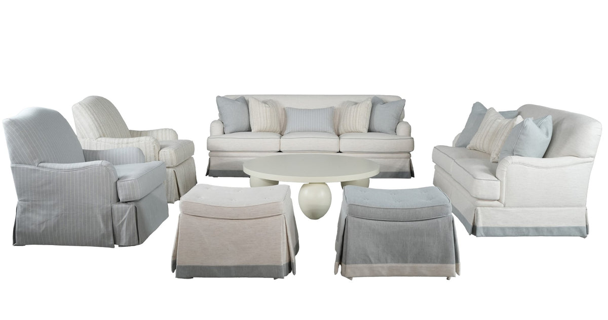 Alpine ottoman 63cm Ottomans| AlRugaib Furniture