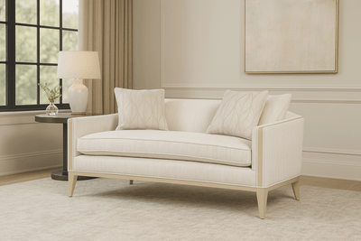 AlReem Mocha Loveseat - Al Rugaib Furniture