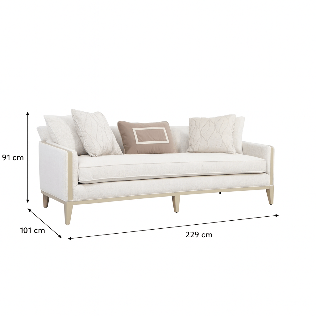 AlReem Mocha Sofa Sofas & Loveseats| AlRugaib Furniture