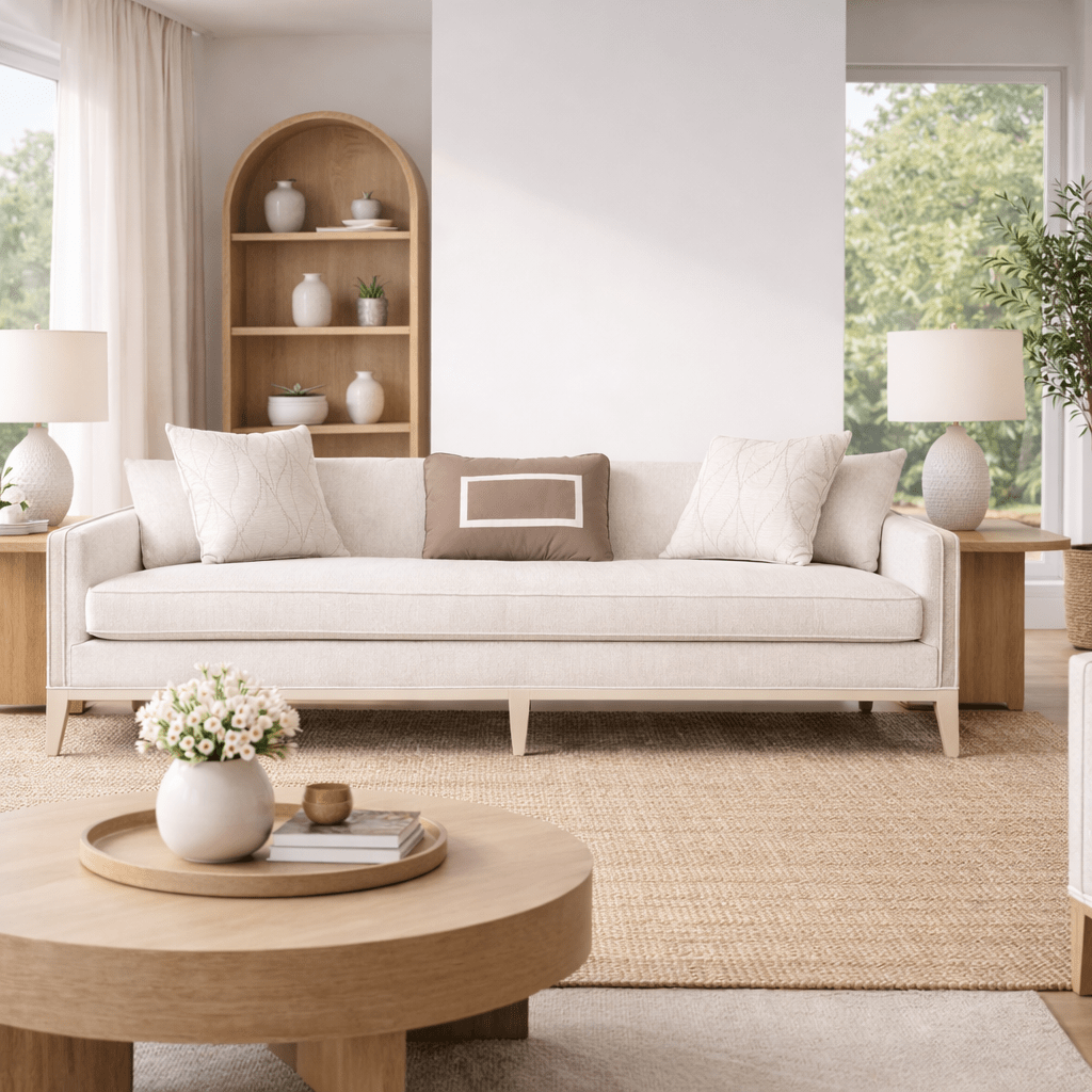 AlReem Mocha XL Sofa XL Sofas| AlRugaib Furniture