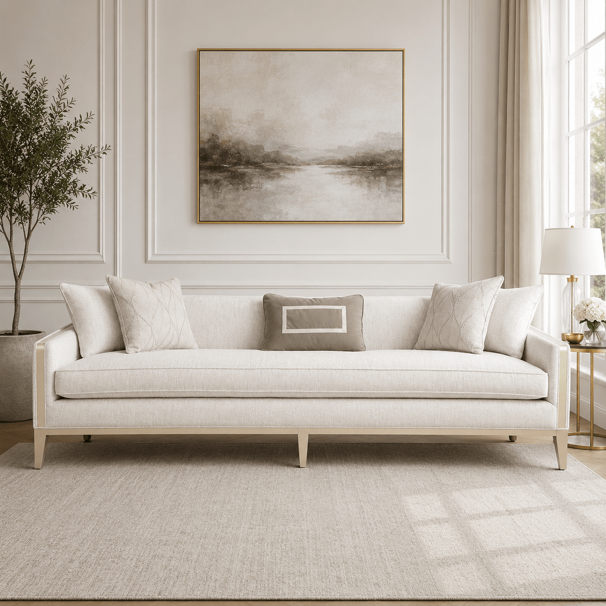 AlReem Mocha XL Sofa XL Sofas| AlRugaib Furniture