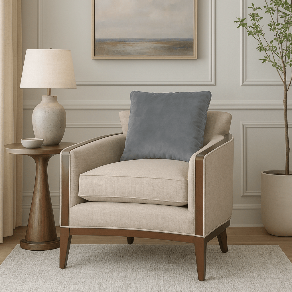AlReem Royal Blue Chair Chairs| AlRugaib Furniture