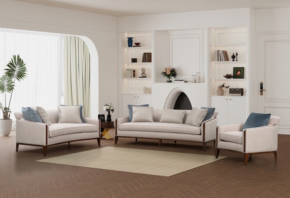 AlReem Royal Blue Sofa Sofas & Loveseats| AlRugaib Furniture