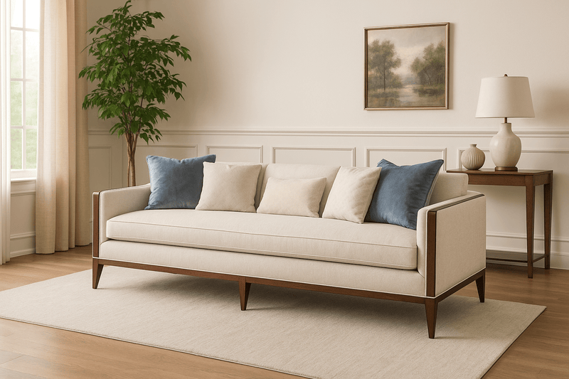 AlReem Royal Blue XL Sofa - Al Rugaib Furniture