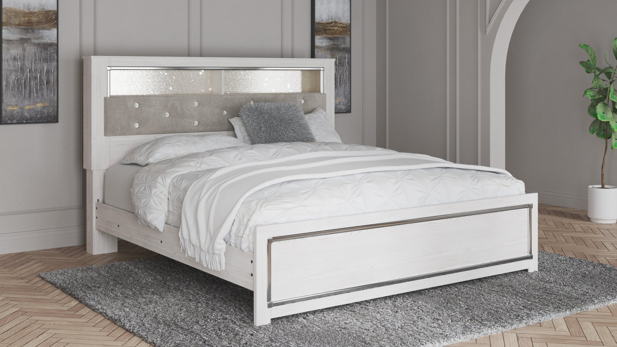 Altyra King Panel Bed Beds| Ashley Homestore