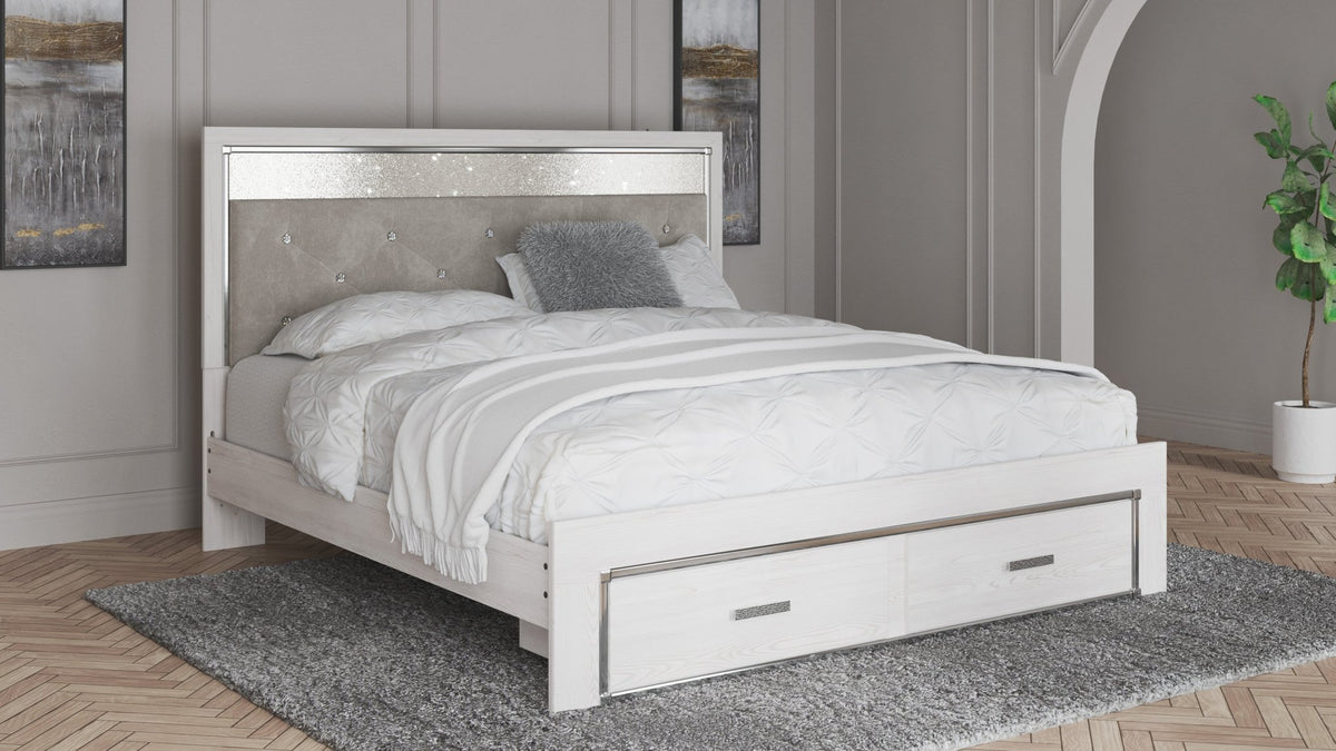 Altyra Queen Upholstered Storage Bed Beds| Ashley Homestore