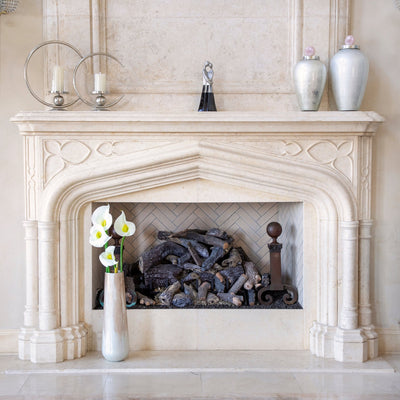 ALUMINUM 17" RING CANDLE HOLDER, SILVER - Al Rugaib Furniture