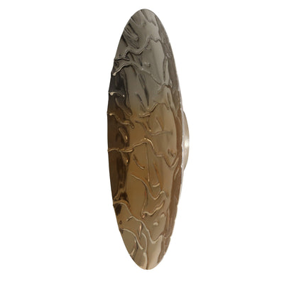 ALUMINUM 24" CONCAVE WALL ART,COPPER, WB - Al Rugaib Furniture