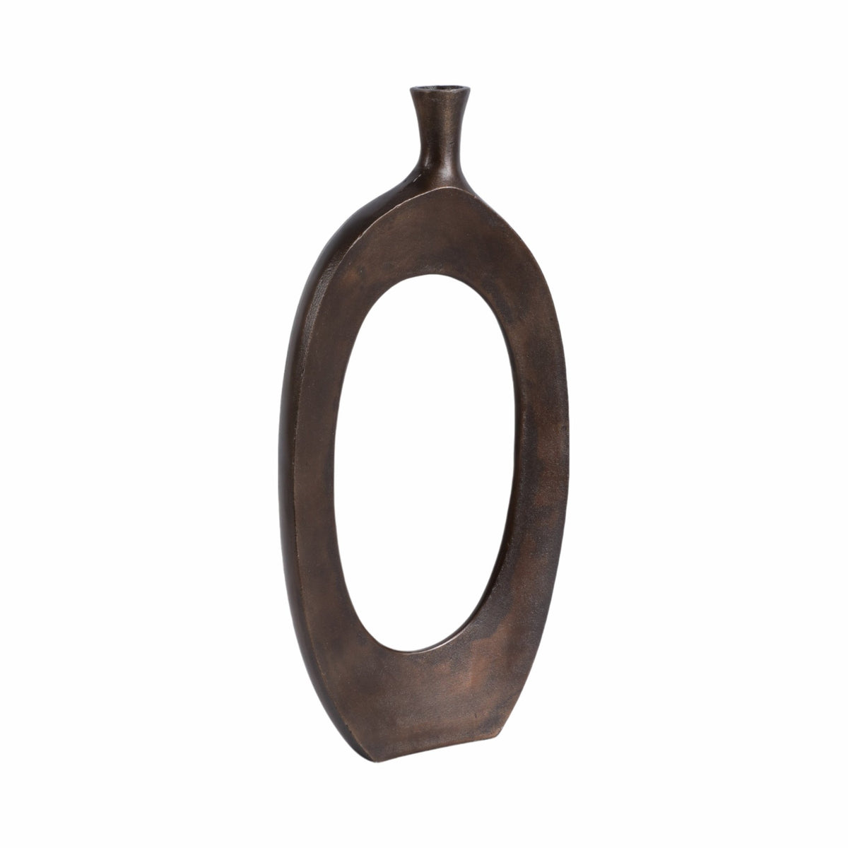 ALUMINUM 25"H CUT-OUT VASE, BRONZE Vases and Jars| Sagebrook Home