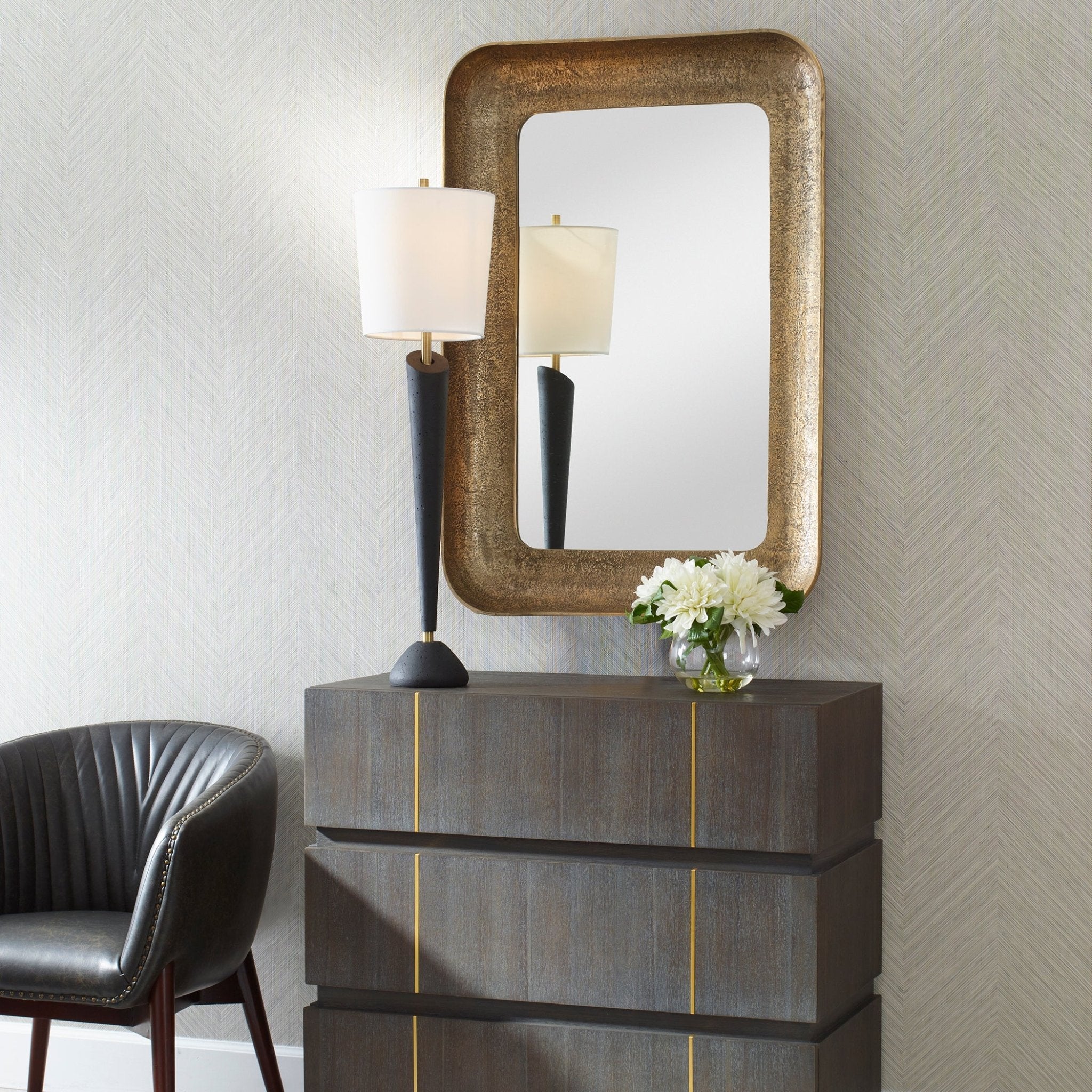 Alvaro Antique Brass Mirror Mirrors| Uttermost