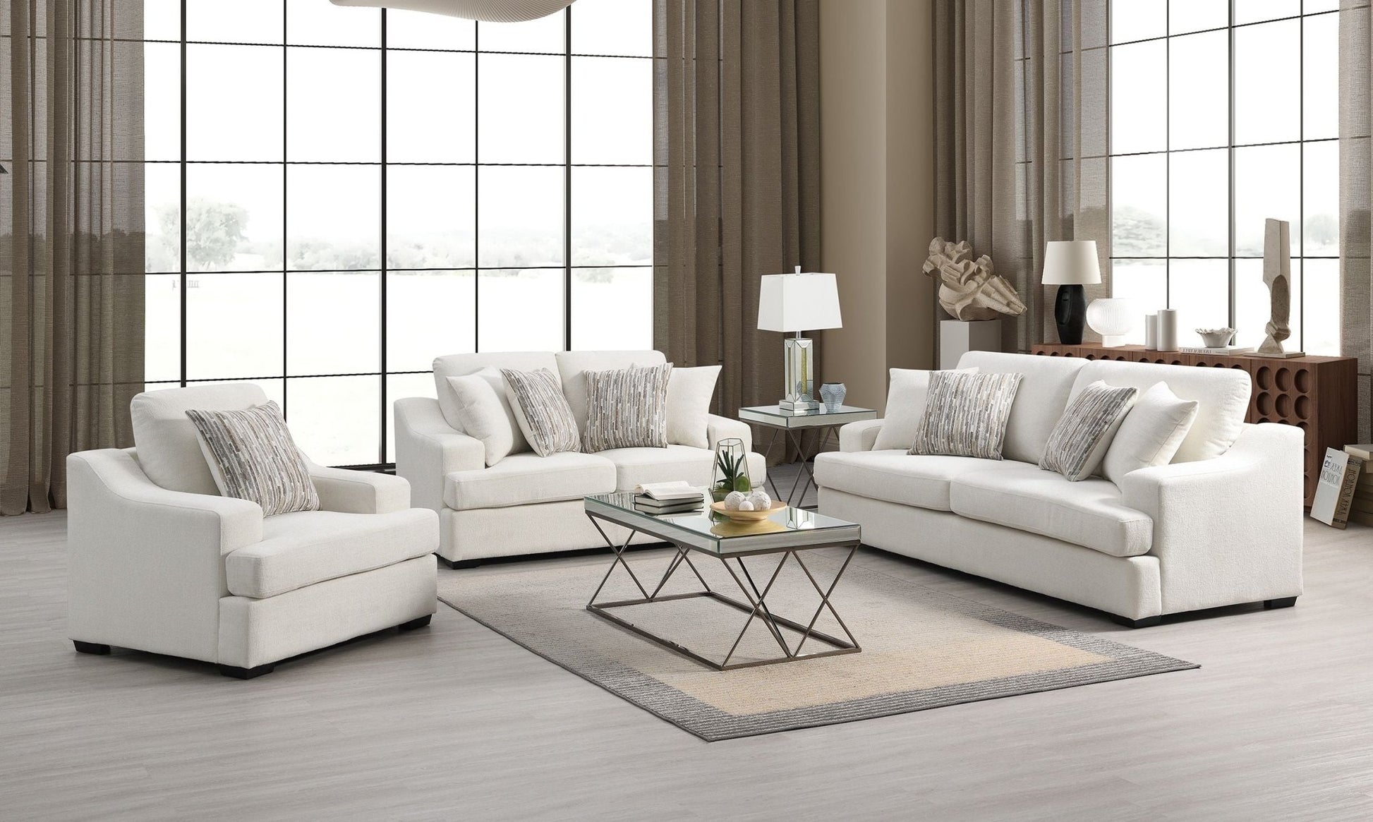 Ama Beige chair (101cm) Chairs| Roots Furniture