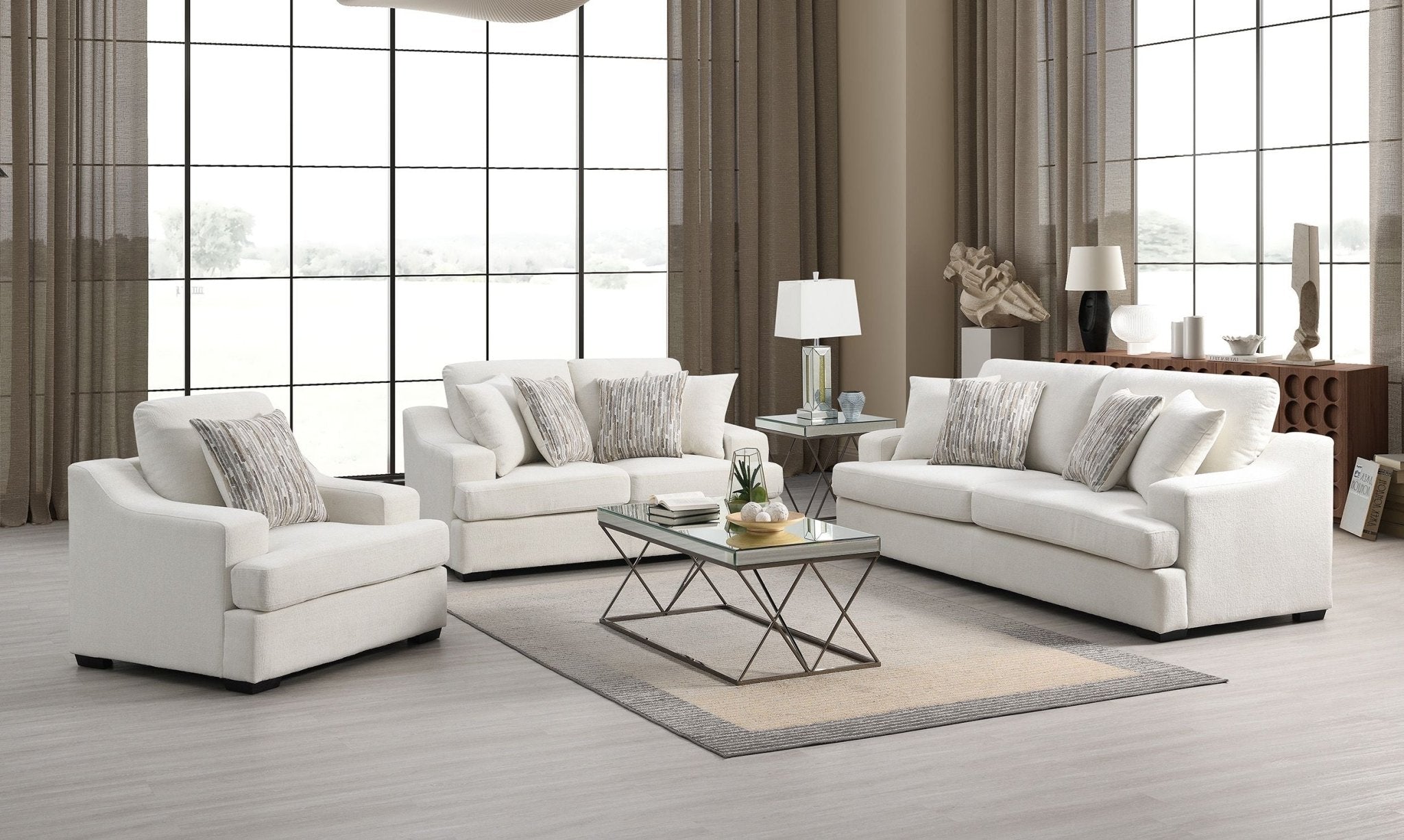 Ama Beige chair (101cm) Chairs| Roots Furniture