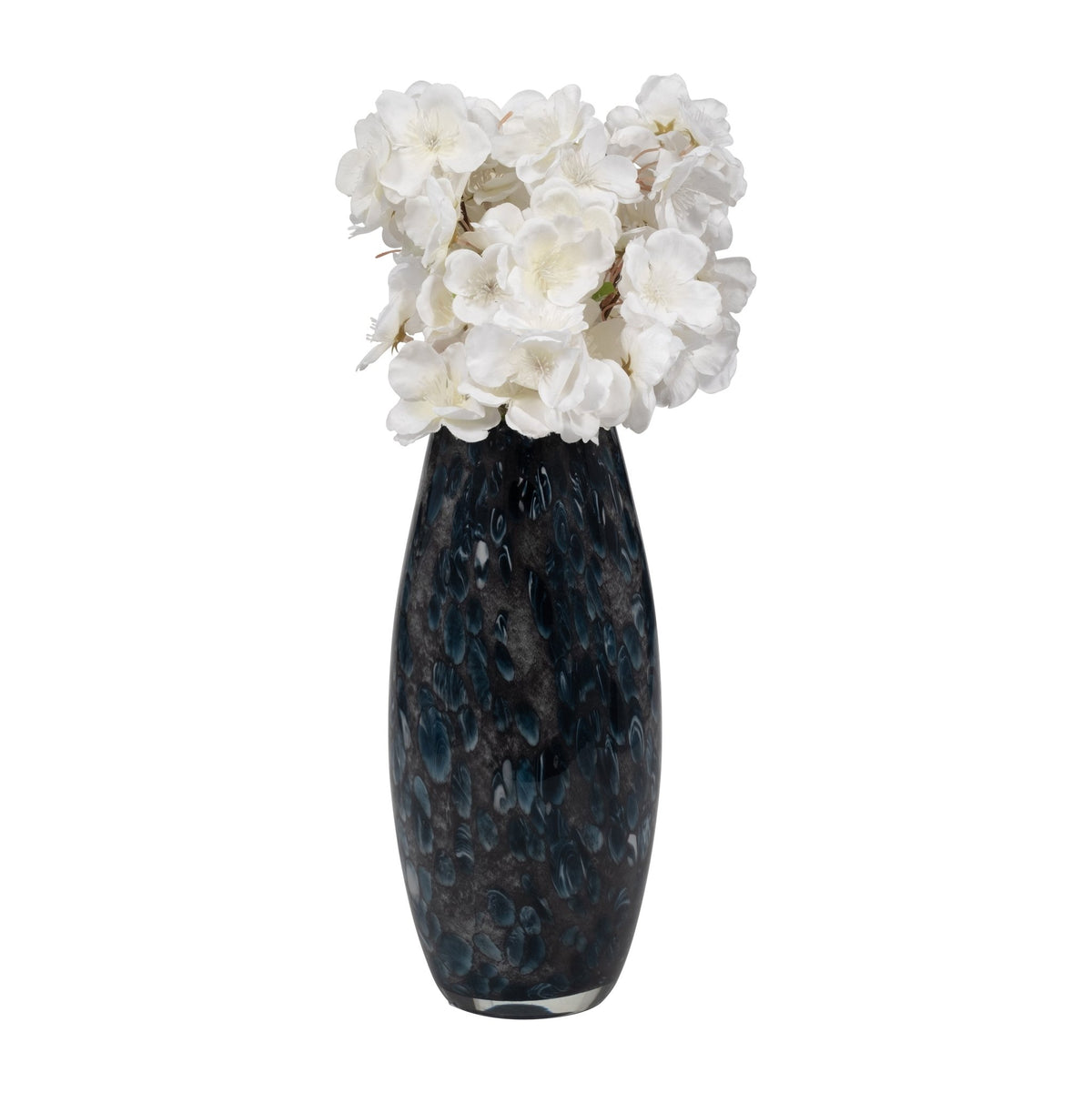 AMALDA SMALL BLUE GLASS VASE Vases and Jars| Sagebrook Home