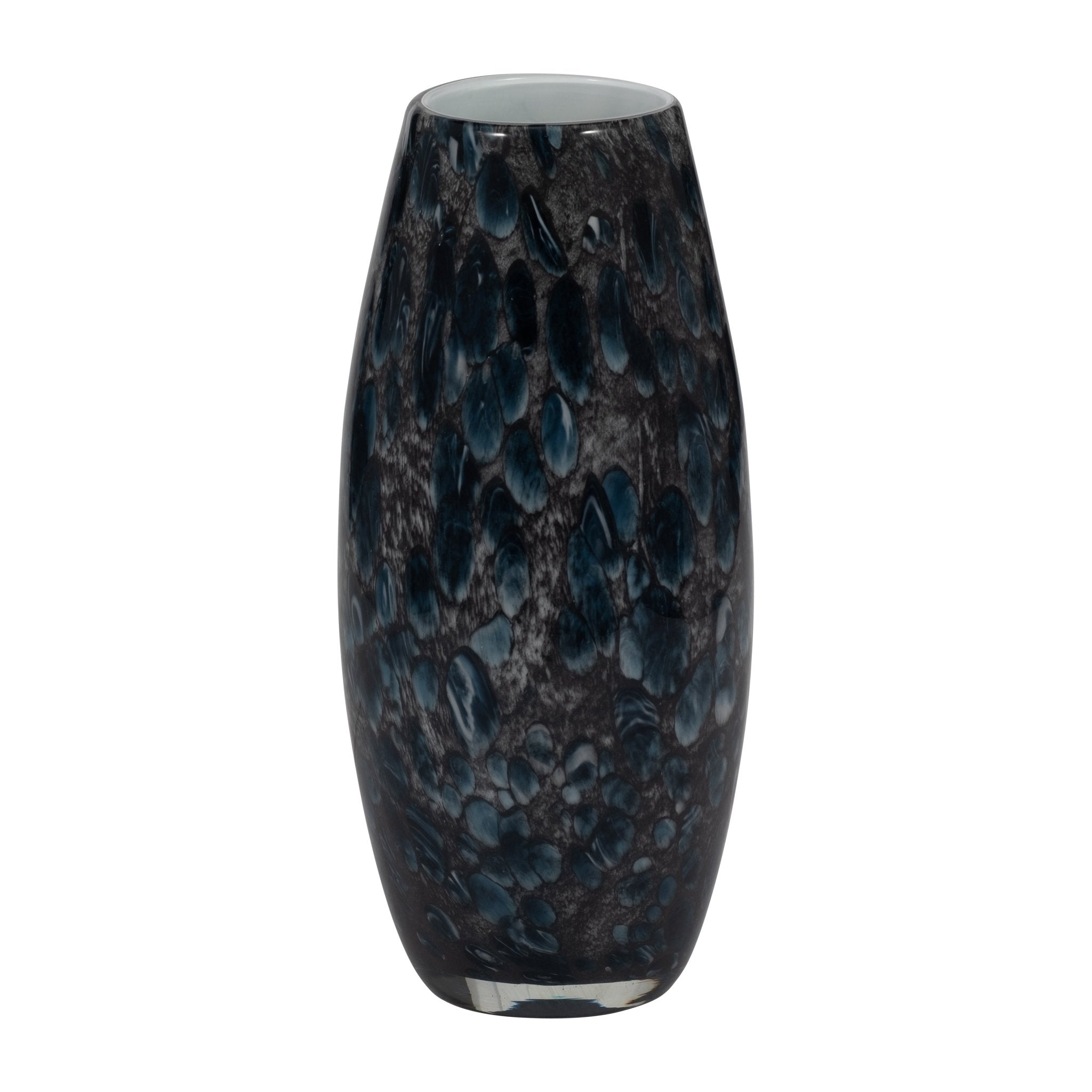 AMALDA SMALL BLUE GLASS VASE Vases and Jars| Sagebrook Home