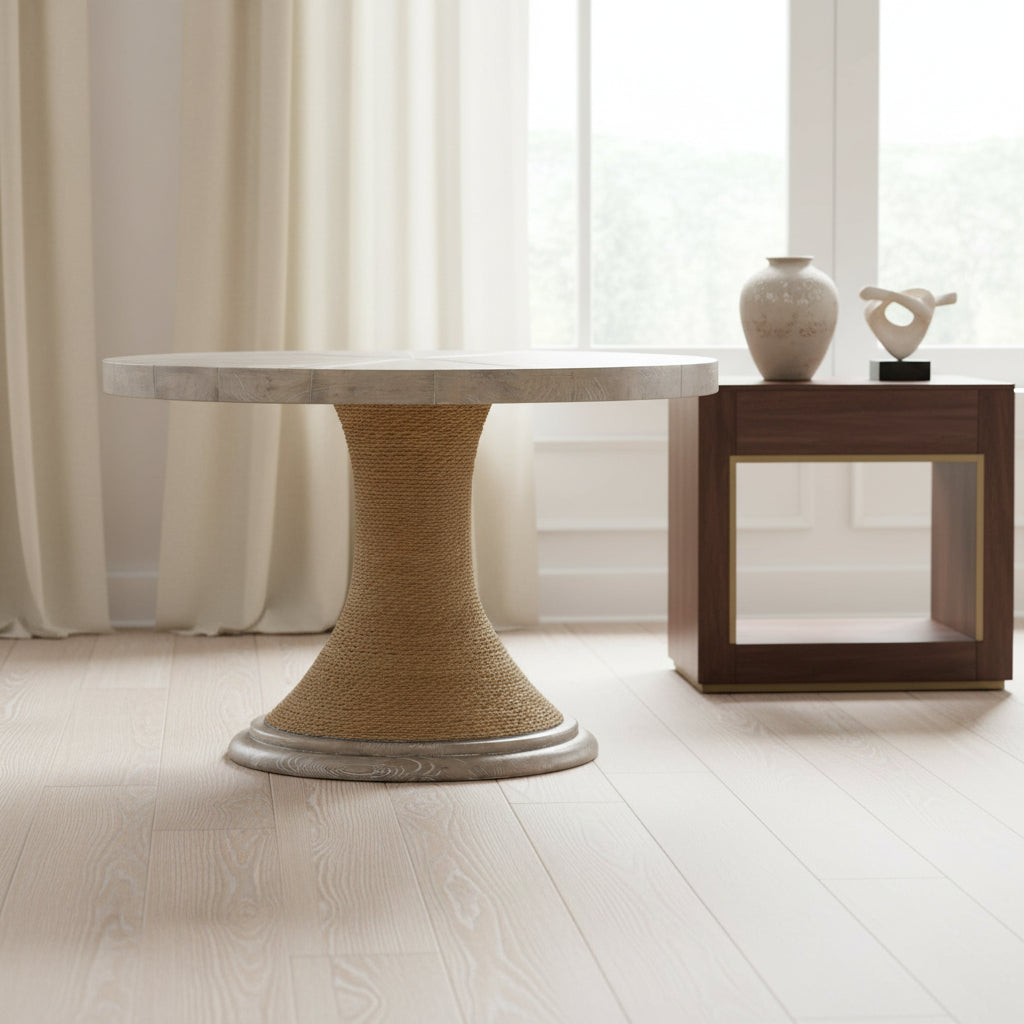 Amani 48in Round Pedestal Dining Table Dining Tables| Hooker